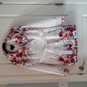 Jessica Simpson spring trench coat sz L